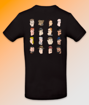 Sendefladen t shirten #1 back (mock up)(sort)