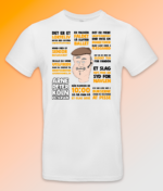 Arne hvid t shirt ny