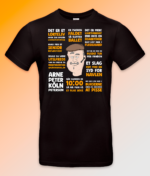 Arne sort t shirt ny