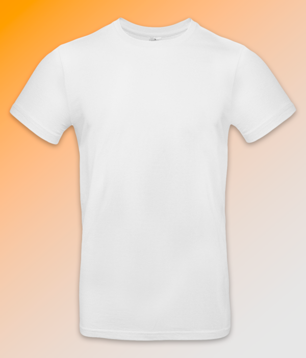 Sendefladen t shirten #1 front (mock up)(hvid)
